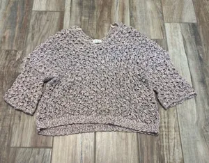 POL Chunky Cropped Knit Sweater thumbnail 1