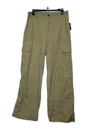 Forever 21 Cargo Pants Khaki Baggy Size Large NWT thumbnail 1