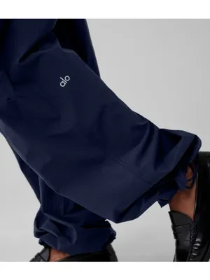 Alo Megastar Cargo Pants High OR Low Rise Navy Wide Leg Outdoor Hiking Utility M thumbnail 3