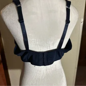 Delta Burke Navy Blue Padded Bra Size‎ 42D Size undefined thumbnail 10