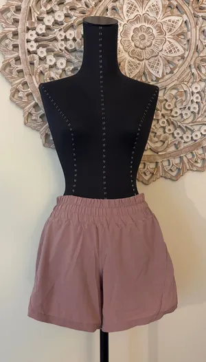 Mauve Shorts Lululemon thumbnail 1