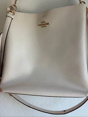COACH TOWN BUCKET BAG chalk white gold hardware thumbnail 2