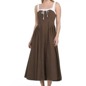 ✨MOON RIVER Two Tone Drop Waist Peakaboo Sz Large Dress✨ thumbnail 2