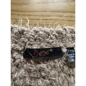 Dex‎ Women Size Medium Shaggy Knit Sweater Peppy Bohemian Boho Cottagecore READ thumbnail 3