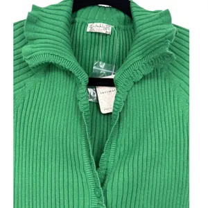NWT Free People Intimately Ready For It Bodysuit Ribbed Knit Green Size Medium thumbnail 7