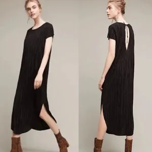 Sabina Musayev Anthropologie Textured Renaissance Midi Dress thumbnail 2