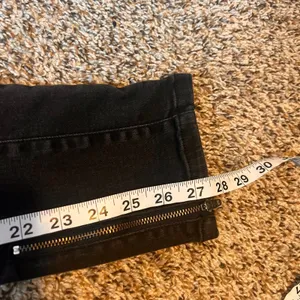 We The Free Bella Moto Mid Rise‎ Skinny Jeans Black Zipper Detail Size 27 thumbnail 6