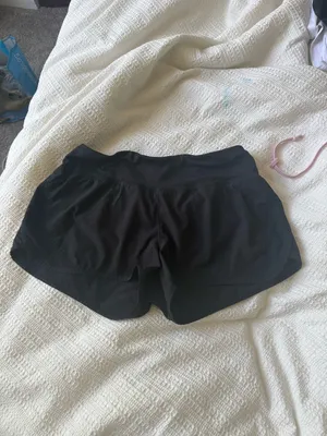 Champion Black Women's Athletic Running Shorts thumbnail 2