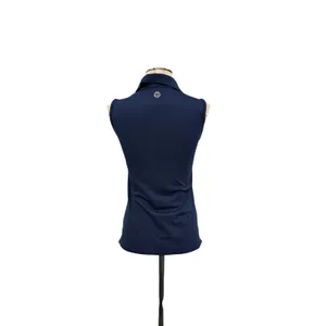 Tory Sport by Tory Burch Sleeveless‎ Golf Polo Shirt Navy Blue Size XS thumbnail 5