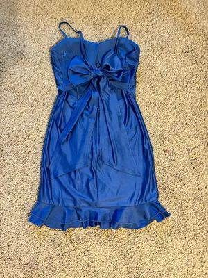 City Studios Homecoming Dress Blue thumbnail 4