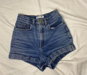 American Apparel denim shorts thumbnail 3