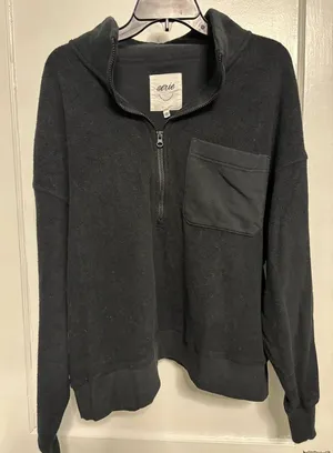 Aerie quarter Zip-Up pullover thumbnail 1