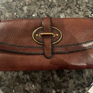 Fossil Brown Patterned Wallet thumbnail 4