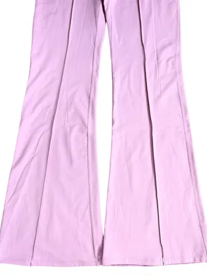 NWT PINK Victoria’s Secret Winter Performance Flare Leggings Pink Size Medium thumbnail 4