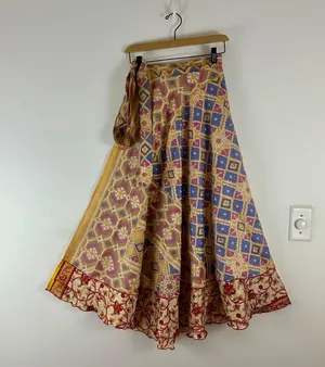 Reversible Maxi Wrap Skirt BINW305 thumbnail 1