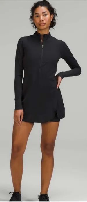 Lululemon size 4 Black Tennis Dress thumbnail 1