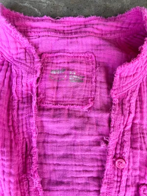 Aerie Oversized Button-Up Shirt thumbnail 2