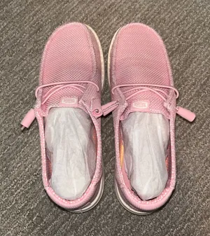 Women’s Pink Hey Dude thumbnail 1