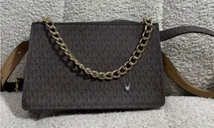 Michael Kors Belt Bag Brown Beige thumbnail 1