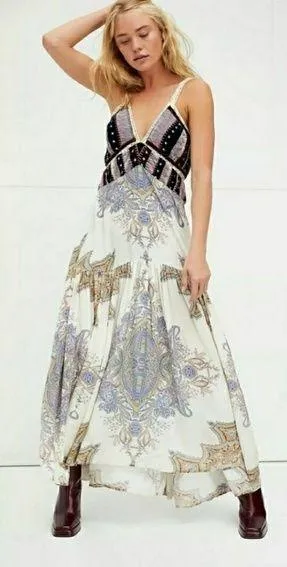 Free People Sundance Maxi Dress NWT thumbnail 1