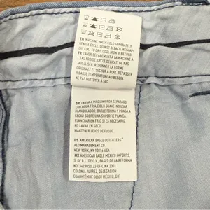 American Eagle Stretch Midi Khaki Shorts thumbnail 11
