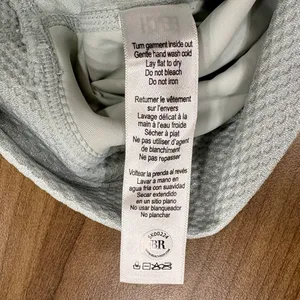 Beach Riot EUC Francine Top & Piper Legging Matching Set Grey/Silver - Size S thumbnail 5