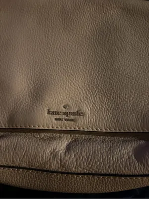 kate spade Pebbled Leather Shoulder Bag in Taupe thumbnail 4