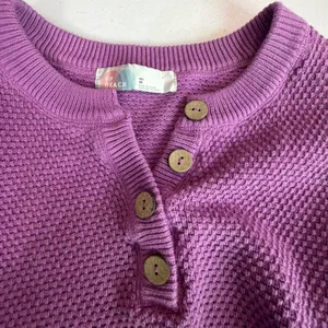 Free People Beach Women Hailey Hailee Waffle Knit Sweater purple XS vacation thumbnail 9