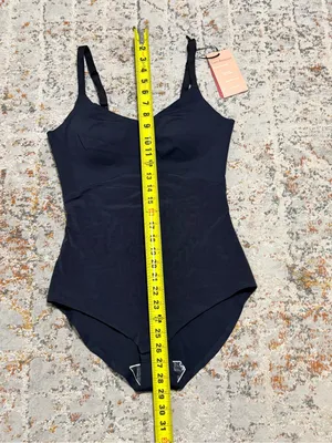 Honeylove Cami Bodysuit size Medium black NEW thumbnail 6