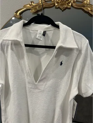 Polo Ralph Lauren White Terry Cloth Dress thumbnail 5
