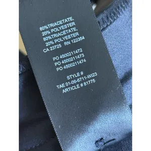 Aritzia Babaton‎ Refined Satin Cargo Pants Size 2 Black Ankle Straps Pockets thumbnail 7