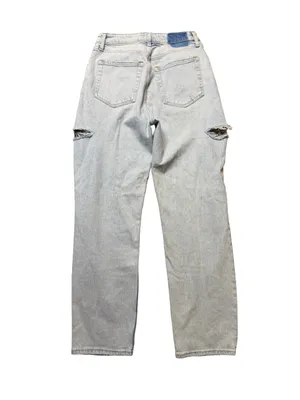 ✨ Abercrombie & Fitch The‎ Dad High Rise Curve Love Jeans Size 6 Short ✨ thumbnail 6