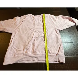 Free People Movement Sweatshirt Womens Medium Pink Oversized Raglan Pullover thumbnail 8