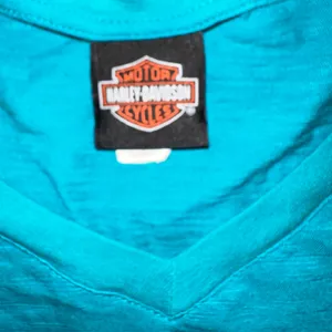 Harley Davidson Born to be Wild Long Sleeve Tee Size Lg Biker Denney’s HD thumbnail 5