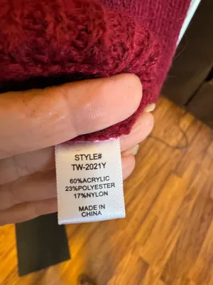 NWOT Zenana round neck sweater thumbnail 5