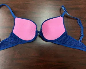 PINK Victoria’s Secret Wear Everywhere Push-Up Bra with Rhinestone Straps 32B thumbnail 7