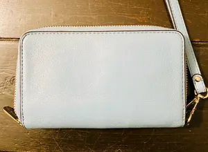 Michael Kors Light Blue Wristlet thumbnail 2