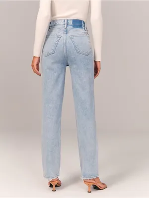 Abercrombie & Fitch Ultra High Rise 90s Straight Jean 20 thumbnail 2