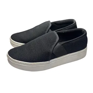 Eileen Fisher‎ Womens Black Mesh Slip On Platform Sneakers Size 7 Comfort Casual thumbnail 5