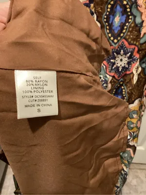 Avara Brown Floral-Print Puff Sleeve Midi Dress thumbnail 7