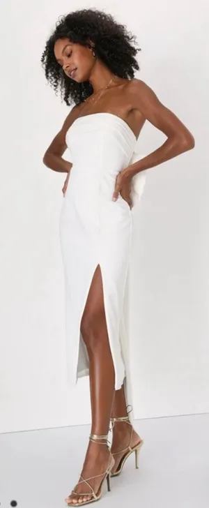 Lulus White Dress thumbnail 1