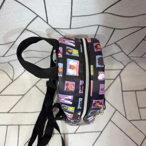 Loungefly The Proud Family Mini Backpack OS Black‎ Character Portrait Print Bag thumbnail 3