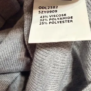 Gray Ribbed Knit Off Shoulder Top and Wide Leg Pants Set XL ODL2582 thumbnail 8