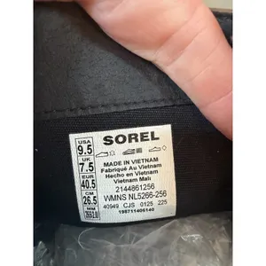 Sorel Women's JOAN FRWD™ Leather Tall Boots Tobacco Brown Sz 9.5 $275 NEW thumbnail 6
