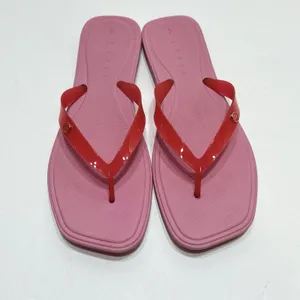 Reef Solaye Hibiscus Pink Red Flip Flop Sandals Womens 9 Beach Vacation thumbnail 7