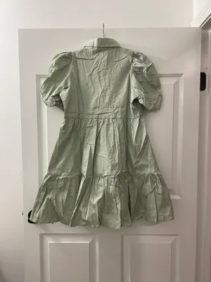 TCEC Sage Puff Sleeve Mini Dress – M – NWOT - CD01967 thumbnail 2