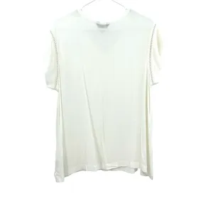 Buffalo by David Bitton size large white v neck‎ t-shirt tee shirt top blouse thumbnail 2