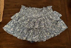 Altar'd State Floral Skirt thumbnail 1