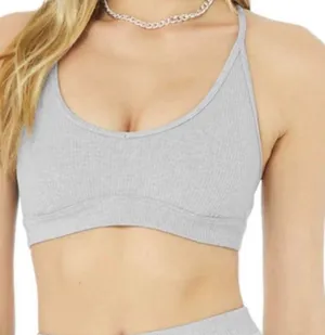 Alo Ribbed Blissful Bra xs thumbnail 2