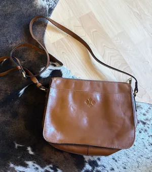 Patricia Nash Nazaire crossbody‎ bag Brown Leather thumbnail 1